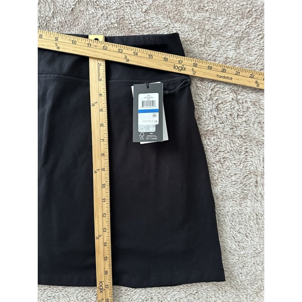 Dkny Sport Women's Balance Supersoft Compression Skort Black New - Picture 10 of 10
